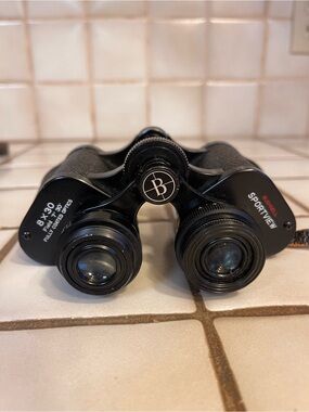 Vintage Bushnell Binoculars Sportview 8x30 with Leather Case
